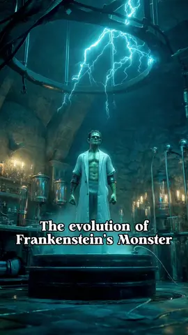 The evolution of Frankenstein’s Monster #frankensteinsmonster #halloween #evolution #usa 