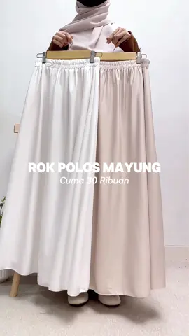 Rok yg kepake bgt 😍 #rokpanjang #ootdhijab 