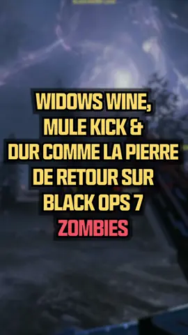 Les prochains atouts de Black Ops 7 Zombies ont fuités… Widows Wine et Mule Kick bientôt de retour ?? 🤔 #callofduty #blackops7 #bo7 #blackops 