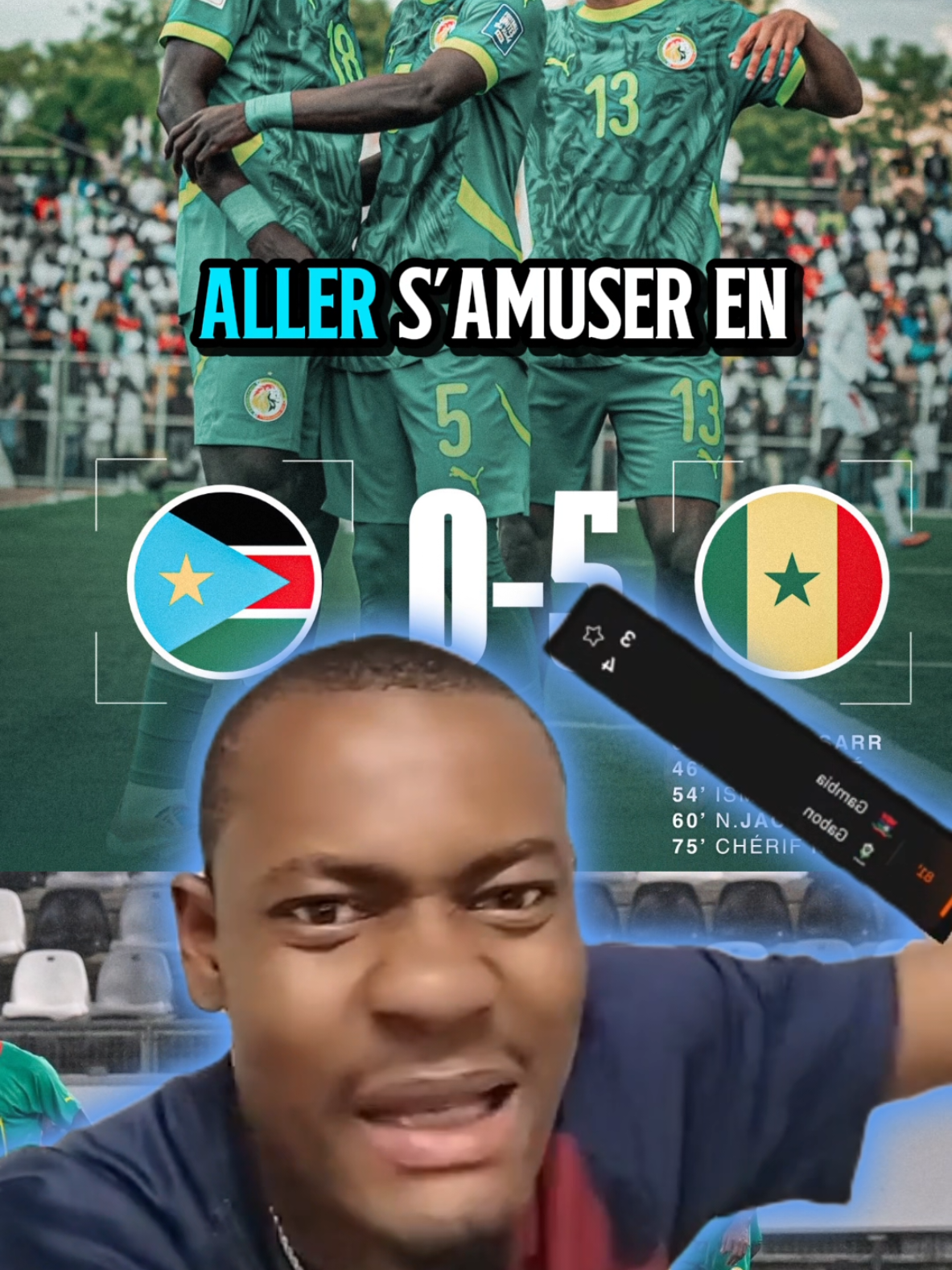 Sénégal vraiment dites nous si c'était le HandBall (Soudan du Sud 0-5 Sénégal). #qualificationcoupedumonde2026 #coupedumonde #senegal 