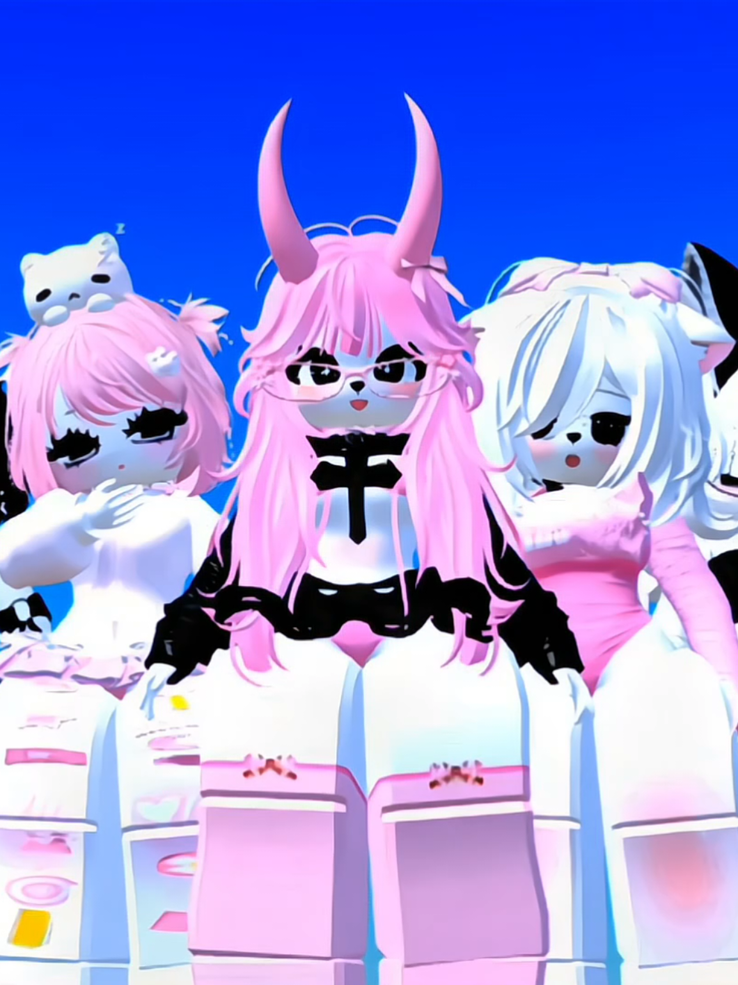 mis bebas✨🩷@｡*ﾟlazifer*♡⑅ @⋆ ˚｡⋆୨୧˚Mia˚୨୧⋆ ˚｡⋆ @♡ ︎𝓝𝓮𝓮𝓶𝓪 ♡︎ @˚｡⋆୨ 𝑳𝒖𝒄𝒚 ୧⋆ ˚｡  #fyp #catalogavatarcreator #robloxfyp #robloxedit #robloxtiktok 