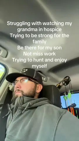 The struggle to be there for everyone else but also keep myself happy #fyp #overthinking #justanotherday #bowhuntinglife 
