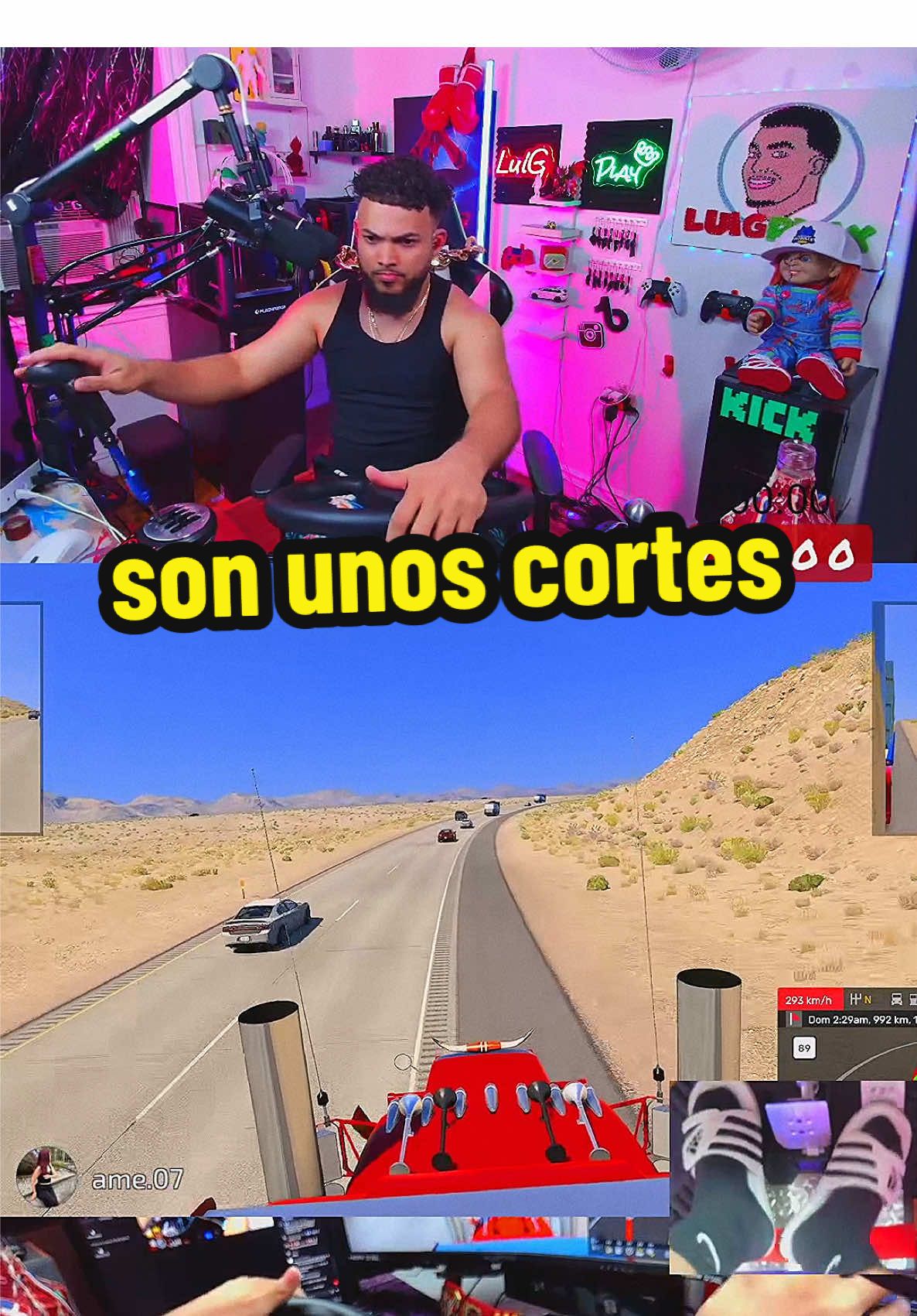 A 340 casi metemos ese camión entre este tráfico tan alto #simulator #mozaracing #truck #streamers 