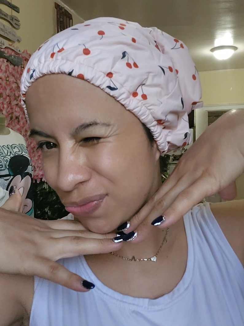 Kitsch Satin-Lined Cherry Prin