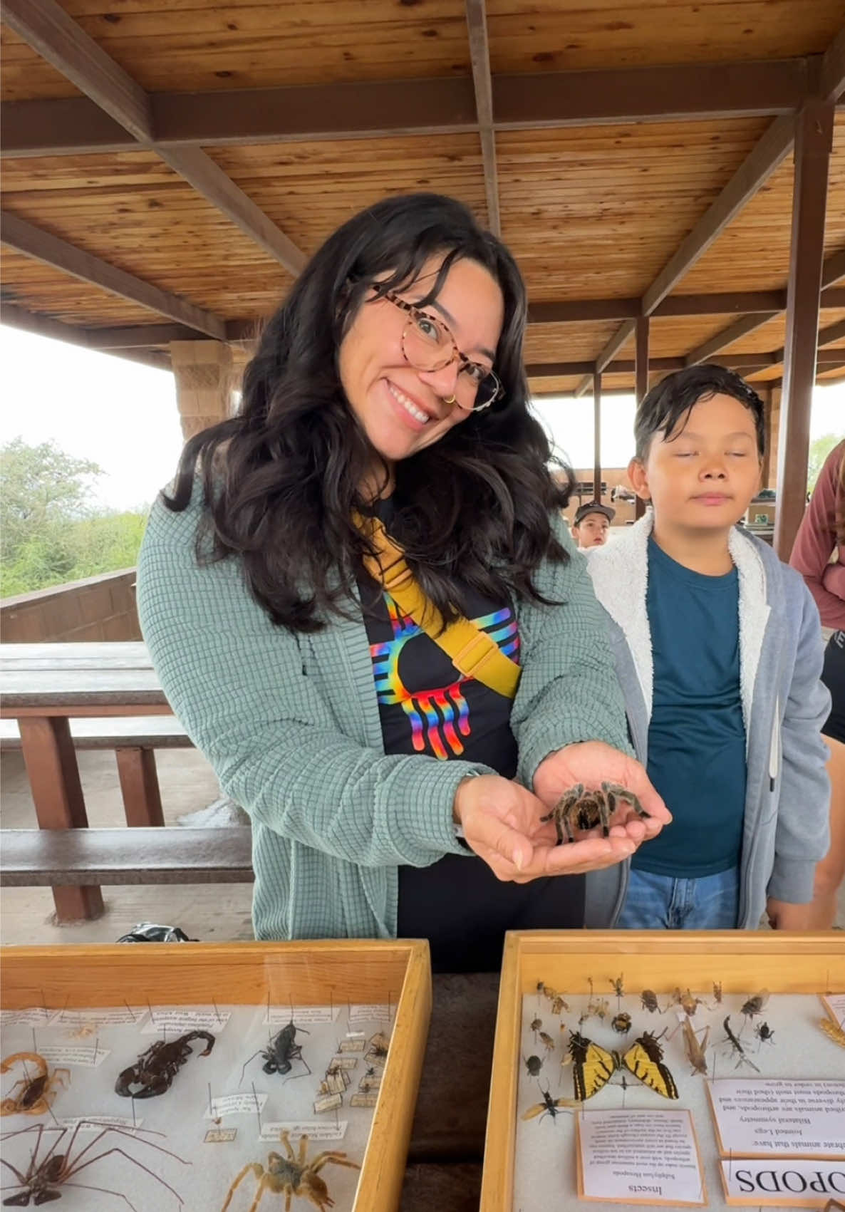 Fun week in the Organs w/ kiddos⛰️🥾 #fall #activitiesforkids #fallbreak #worklife #workingwithkids 