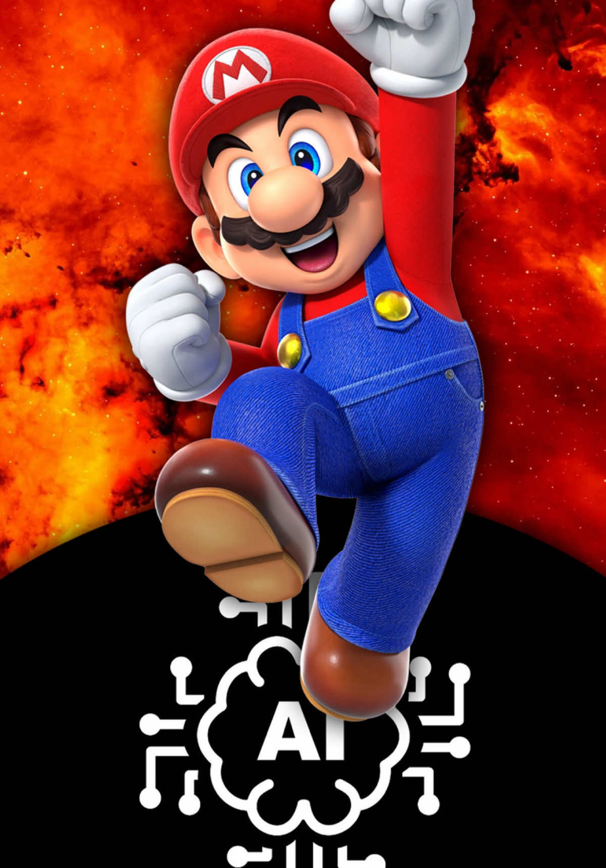 What if AI made a Super Mario Bros. Song? #mario #nintendo #supermario 