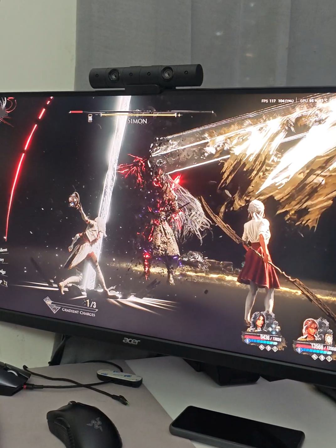 Budak 6 taun lagi hebat parry dari daddy dia. Dia main sampai menang, lawan Simon pun rilek. One of her favorite game, tak sangka budak2 pun boleh minat game ni, siap layan lagi lagu bahasa france tu 😂. #clairobscur #clairobscurexpedition33 #gaming #kidgamer #pcgaming