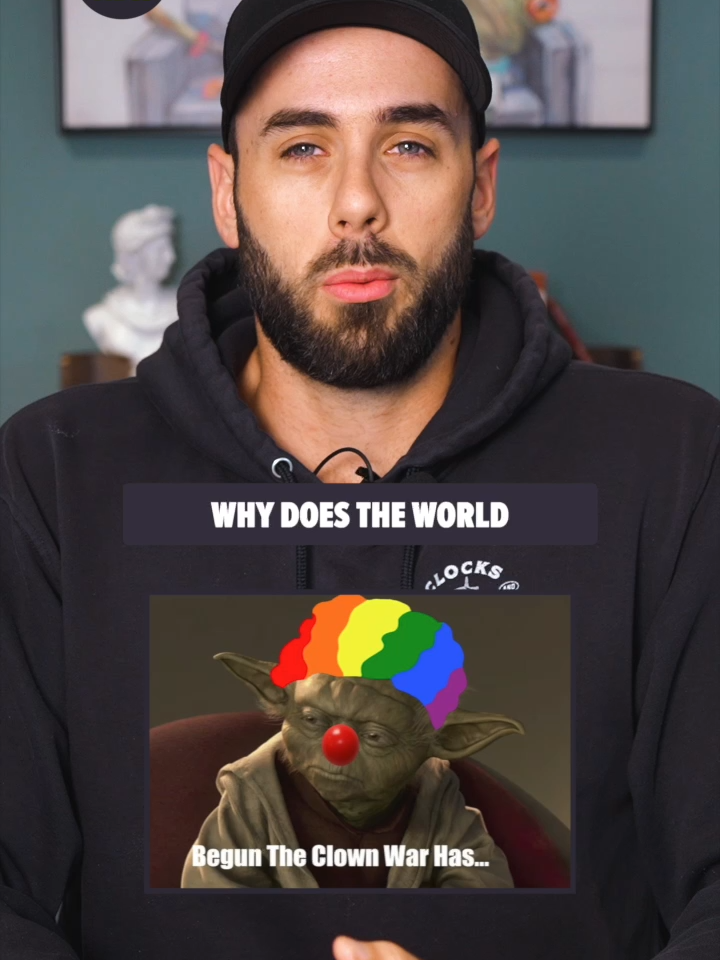 Why does the West feel like a clown world? Because achieving 