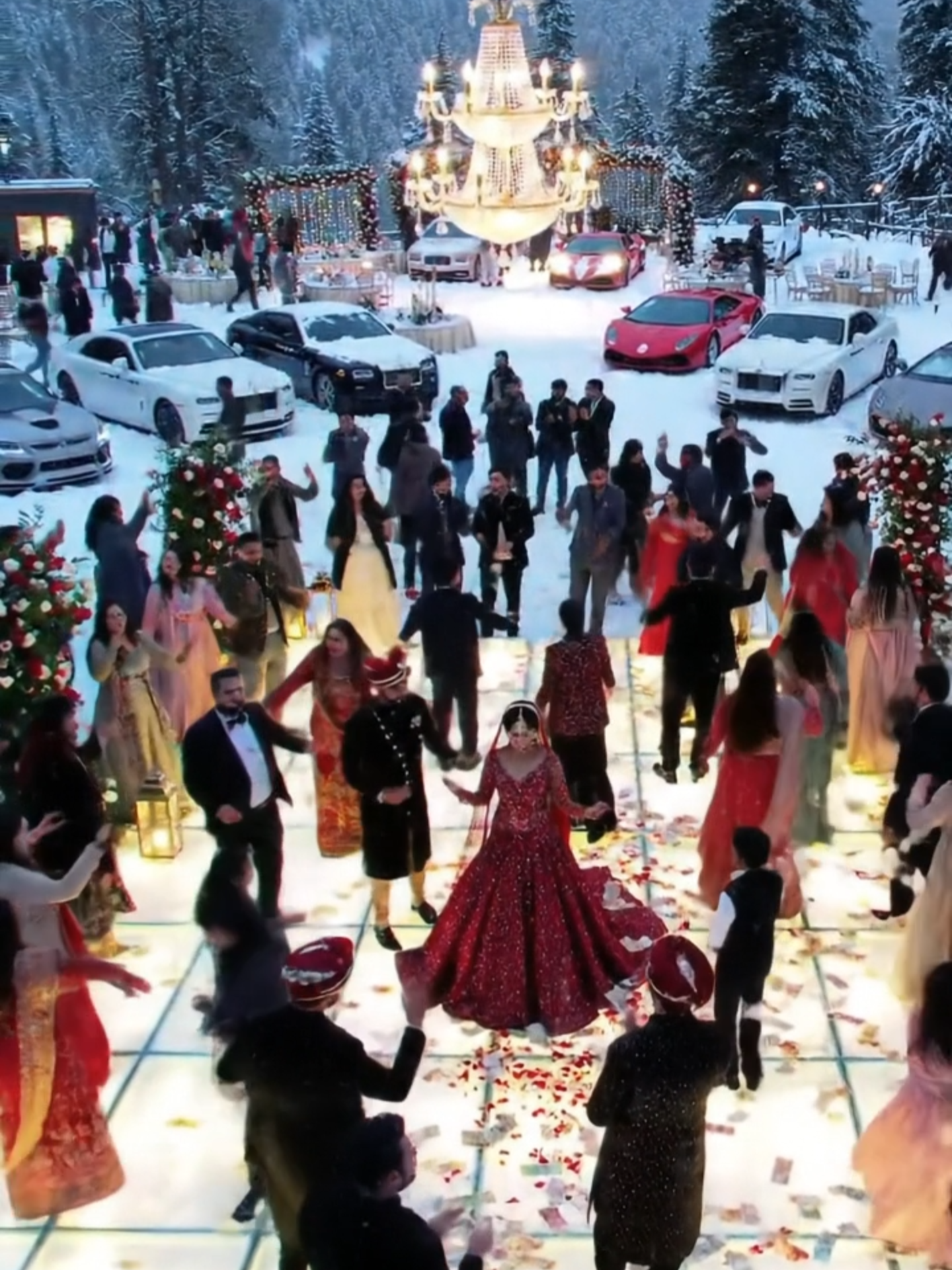 wedding #foryoupage #tiktok #ai #wedding #viral #onemillion #dance #shadi #mountain #trending