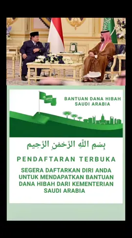 ini bukan pinjaman bapak/ibu, ini dana hibah dana bantuan 250 jt. memang sengaja di bagikan kepada masyarakat yang kurang mampu dan 30di bagikan ke masjid & fakir miskin di daerah bapak/ibu dan 70buat anda untuk modal usaha #testimoni #bantuan #danahibah #saudiarabia #masukfypmu 