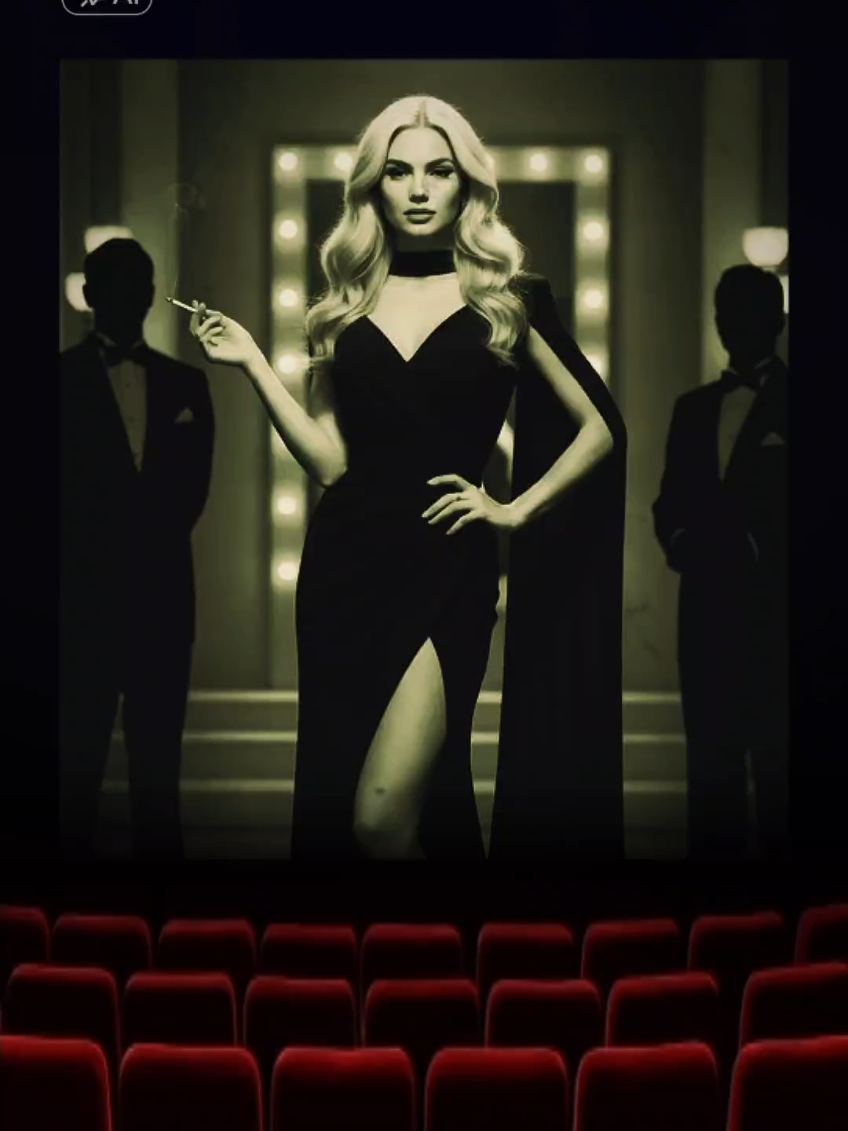 Entrez dans l’âge d’or du cinéma 🎞️ Une transformation élégante inspirée des films hollywoodiens des années 50. Step into the golden age of cinema 🎬 A timeless transformation inspired by 1950s Hollywoo elegance. #HollywoodDream #OldHollywood #VintageAesthetic #CinematicStyle #goldenera 