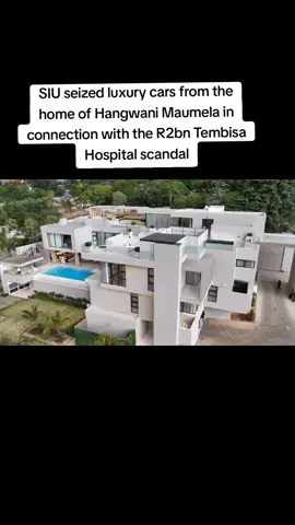 SIU seized luxury cars from the home of #HangwaniMaumela in connection with the R2bn Tembisa Hospital scandal #siu  preserved assets worth R133.5M and the operation will now move to other locations across a number of provinces #news #southafrica #newslivesa 