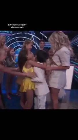 THERE SO CUTE (The fact is kamri is malachi’s Best friend and ariana was very close with him #DWTS #ariana #kamri 