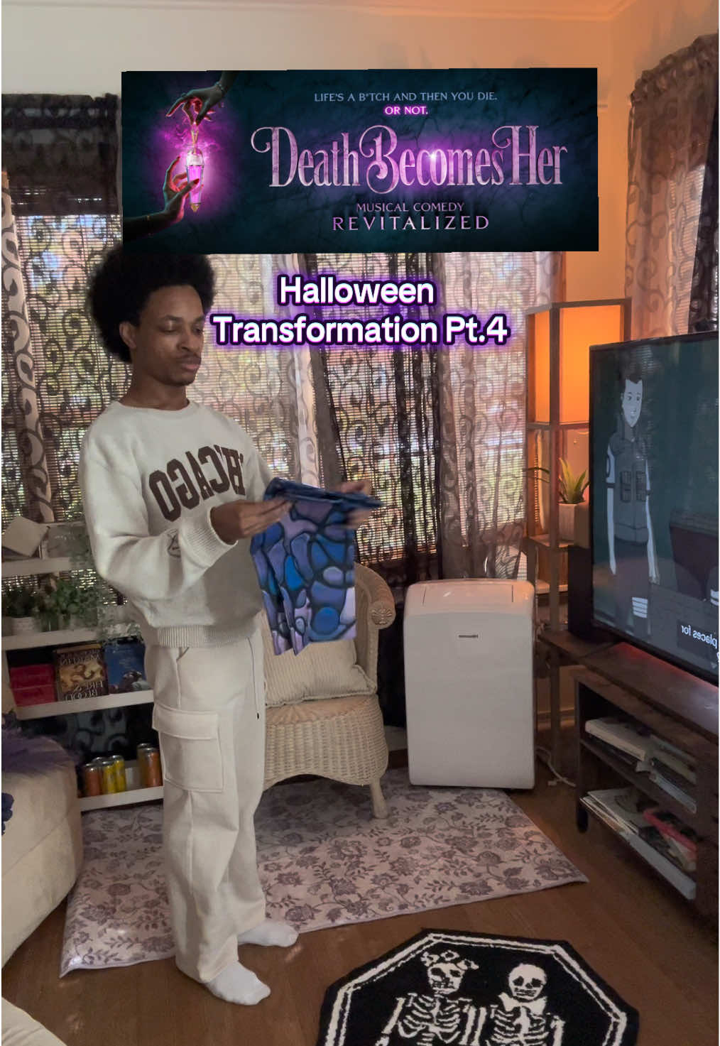 Halloween Transformation Pt.4: Small Touches 🪄🔮#bryeonce #bryceglover #decoralabryce #deathbecomeshermusical #halloweendecor 