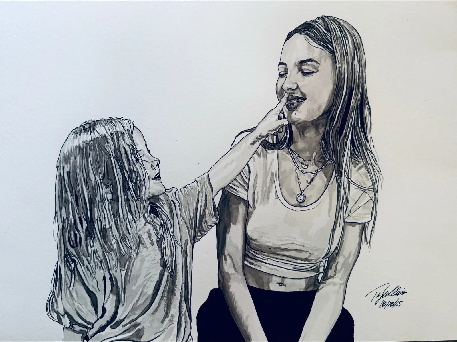 Talking to an Angel #art #fyp