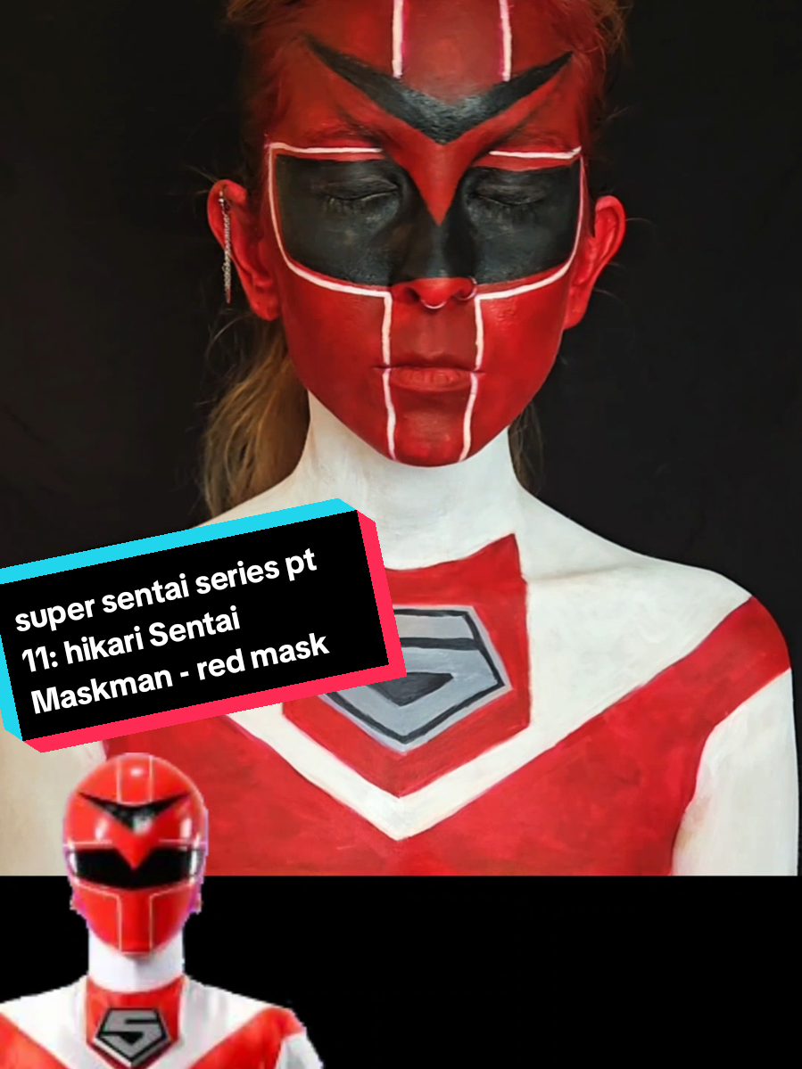 finally back to it ♥️ #tokusatsu #hikarisentaimaskman #supersentai #powerrangerscosplay #supersentai50thanniversary 
