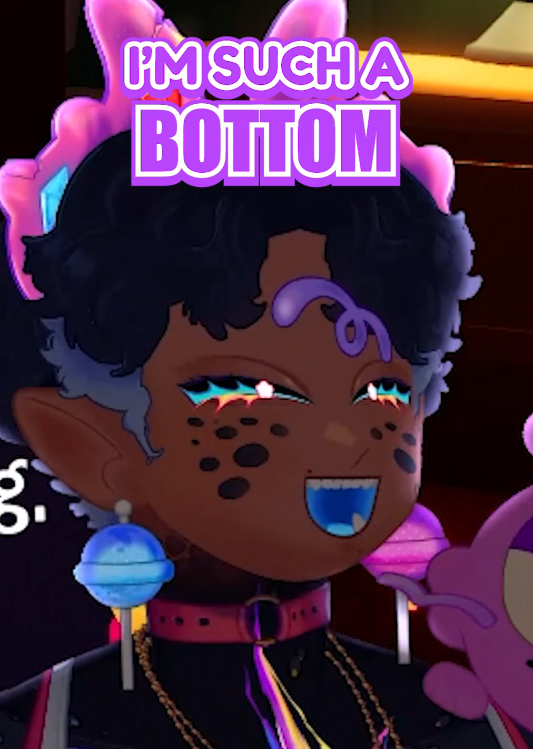 can you belive it guys....she thinks im cute 🫣 #twitchtok #twitchstreamer #dateeverything  #nonbinary #vtuberen 