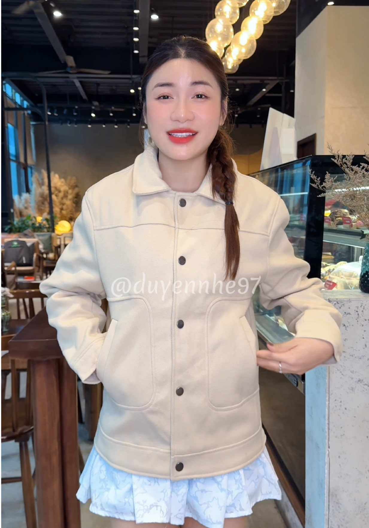 Áo dạ ép lót lông ấm áp #xuhuong #thoitrangnam #aodalotlong #aokhoacnam #tingo 