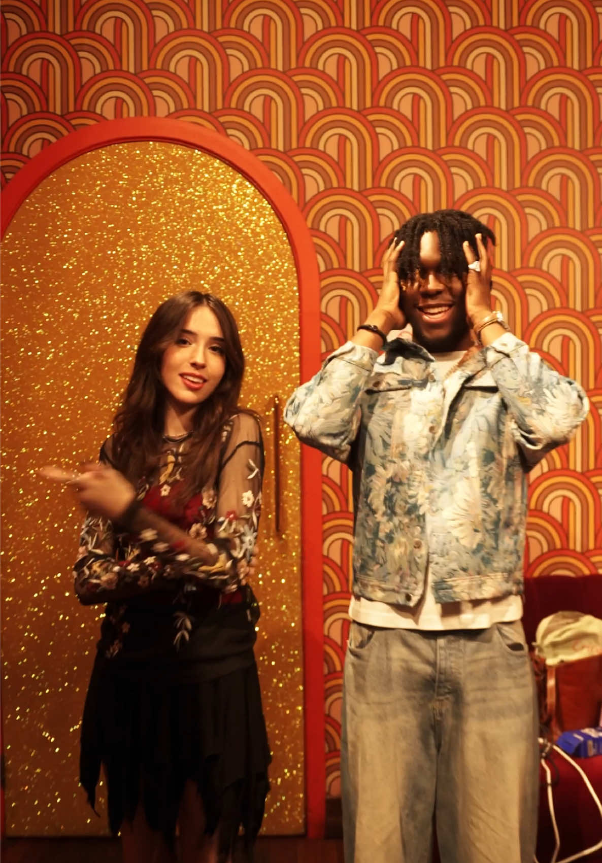 After 2 years and nearly 100 million streams, we finally linked up 🤝 @Gabriela Bee 