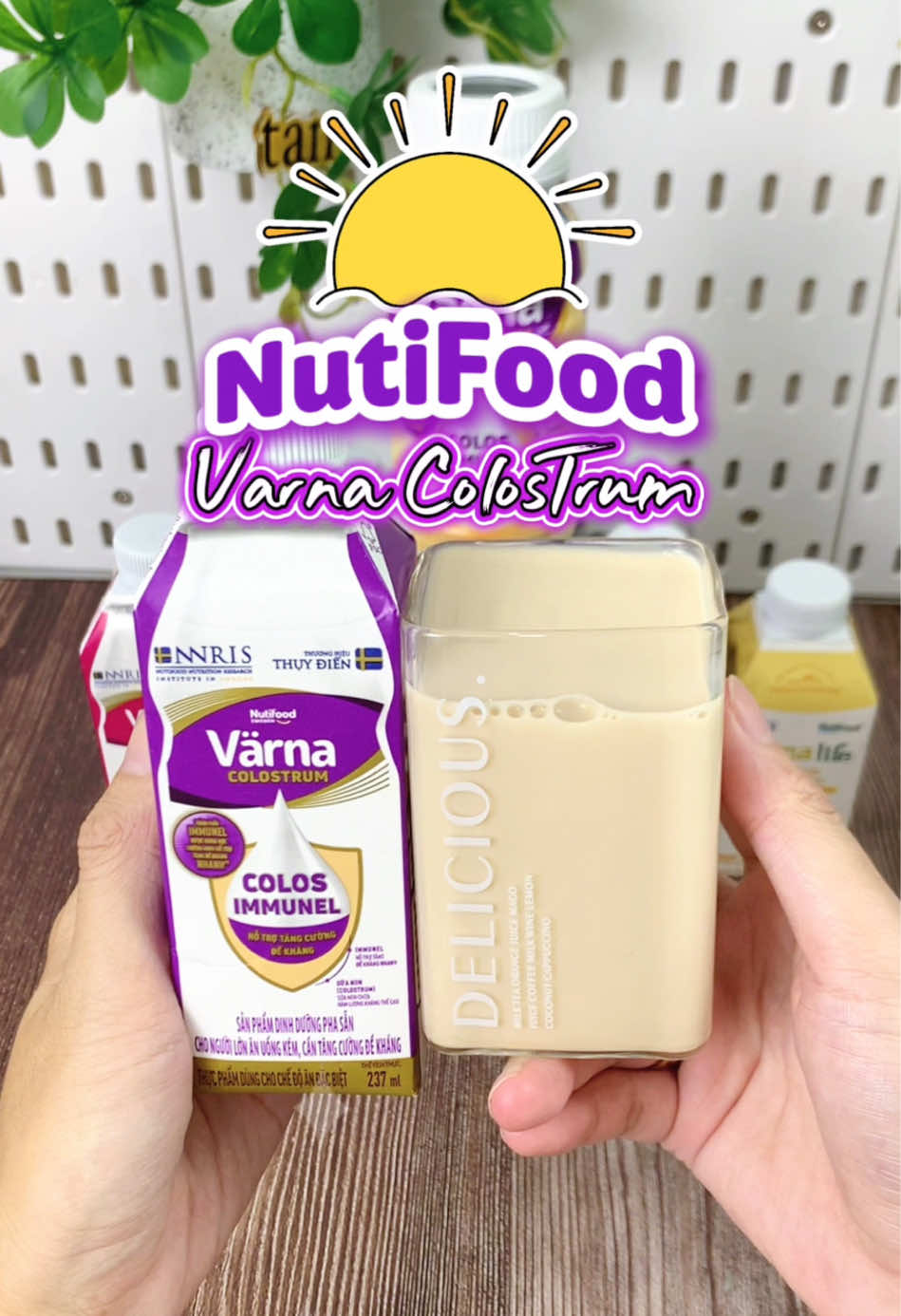 Sữa Varna thương hiệu NutiFood Thuỵ Điển không chỉ là một món quà mà còn hỗ trợ tốt cho sức khoẻ thời điểm giao mùa này nha 🥛🥛🥛 #Varna #Ecentric #varnacolostrum #nutifoodthuydien #suavarna 