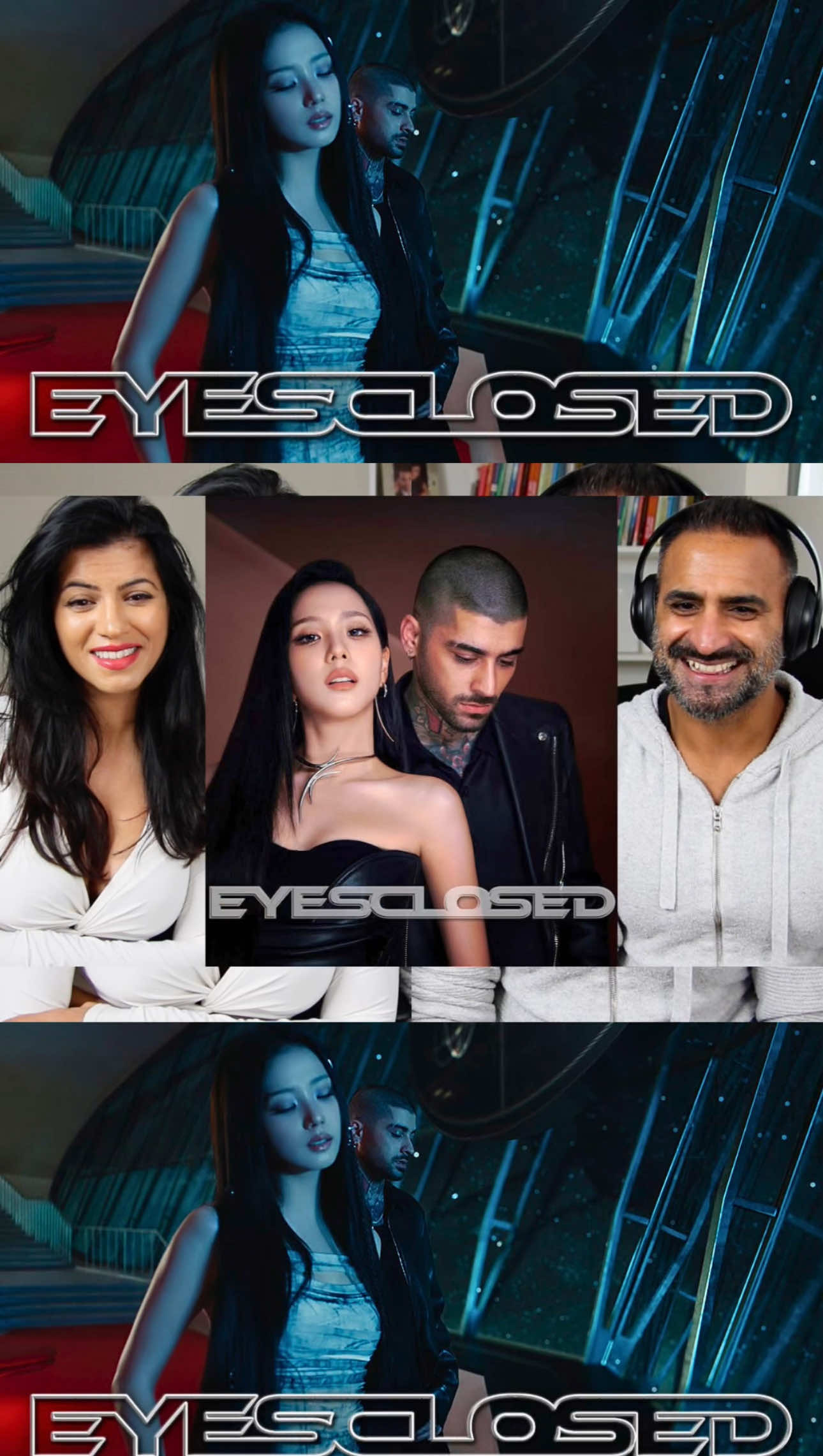 Jisoo X Zayn - Eyes Closed Reaction!🪐🫶🏼💫✨ #eyesclosed #zayn #jisoo #whattowatch #fyp 