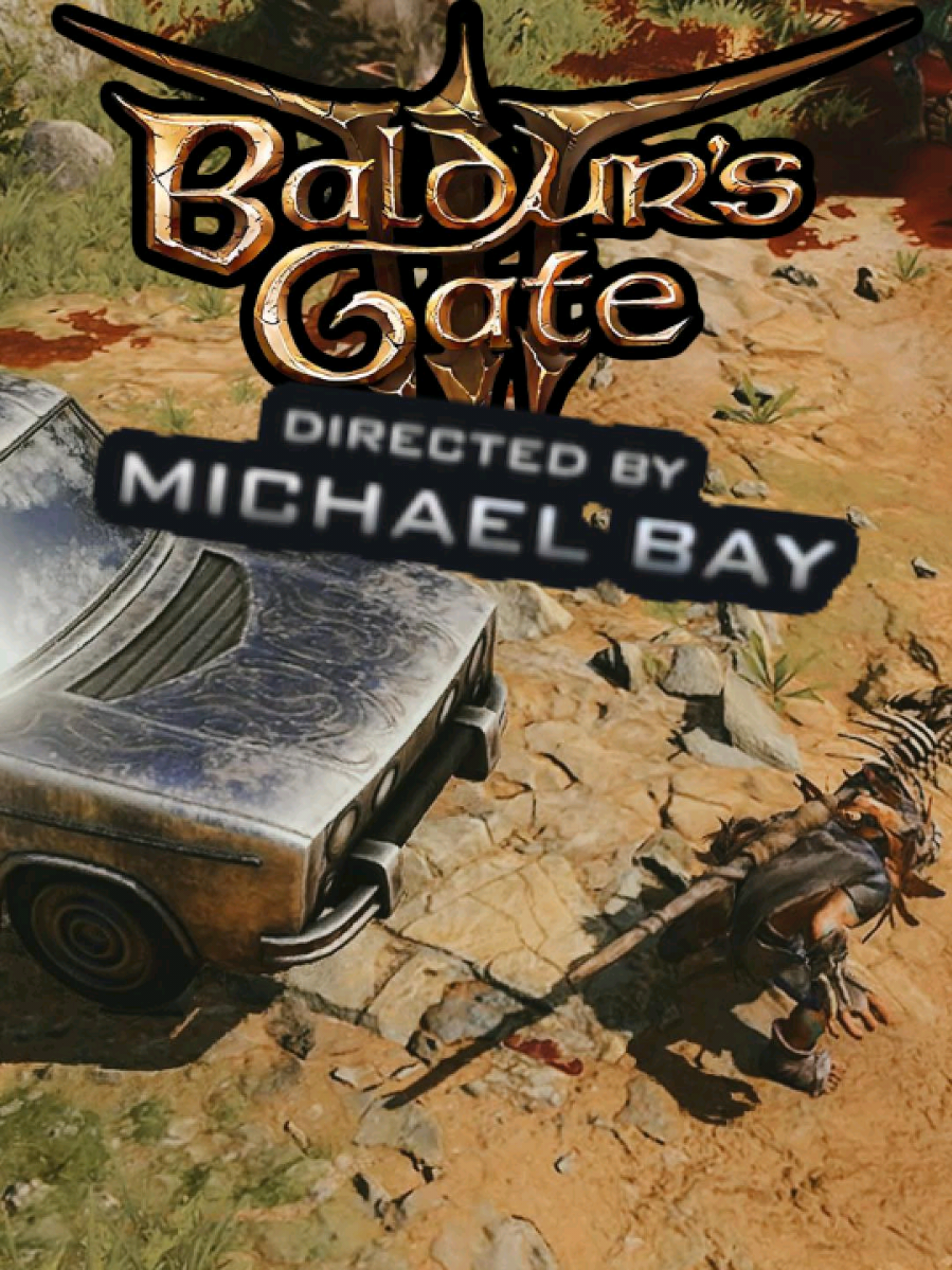 I forgot I had this mod installed 👁👄👁 Mod: Car Wildshape by Wa_rouk✨️ #baldursgate3 #bg3 #wyll #mod 