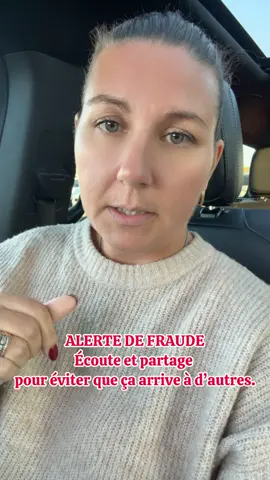 Écoute et partage car si mon histoire peut éviter que ça arrive à d’autre ma mission sera accomplie!  #fraude #victime #partage 