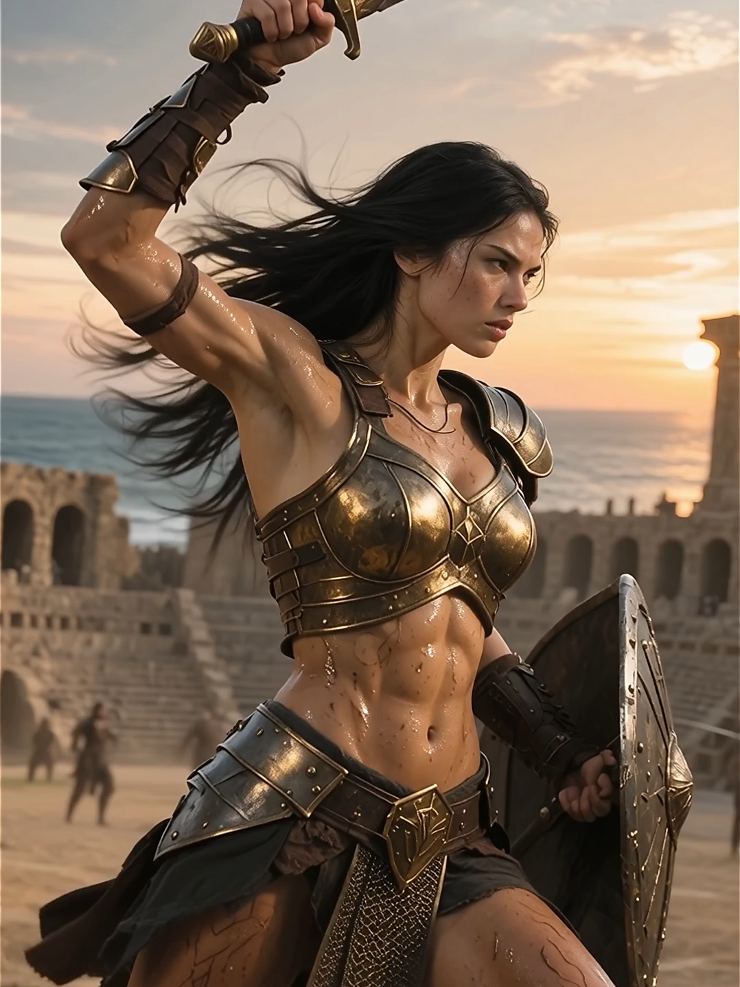 Warrior woman ai#aigenerated #fyp #ai #beautyful