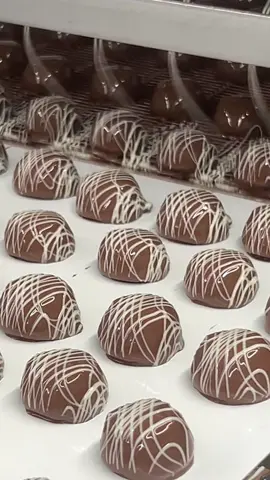Slice into fall with Pumpkin Pie Truffles! 🍂 Creamy milk chocolate on the outside, warm pumpkin spice goodness on the inside! Leave a 🎃 if you want to try! #pumpkinpie #pumpkinseason #pumpkin #seescandies #chocolate 