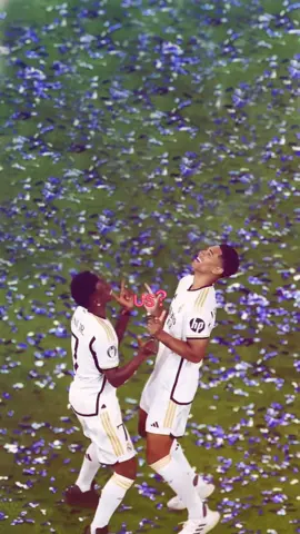 🥹❣️. #laliga #realmadrid #vinijr #bilingham 