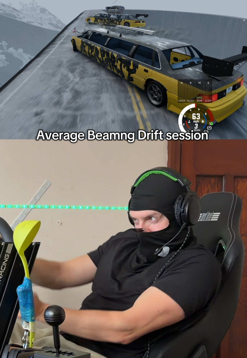 Average beamng drift session #beamng #simracing #drift #gaming #drifting 