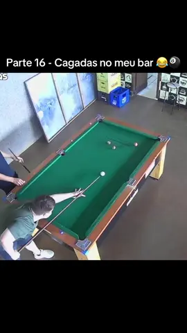 Part 16 - foi bem matada ou cagada ? 😂😂😂 . Vem joga comigo aqui 🎱🙅🏻‍♂️ . #bilhar #fy #viral