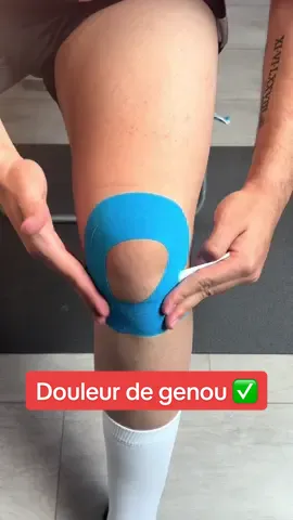 #tape #physiotherapy #kneepain 