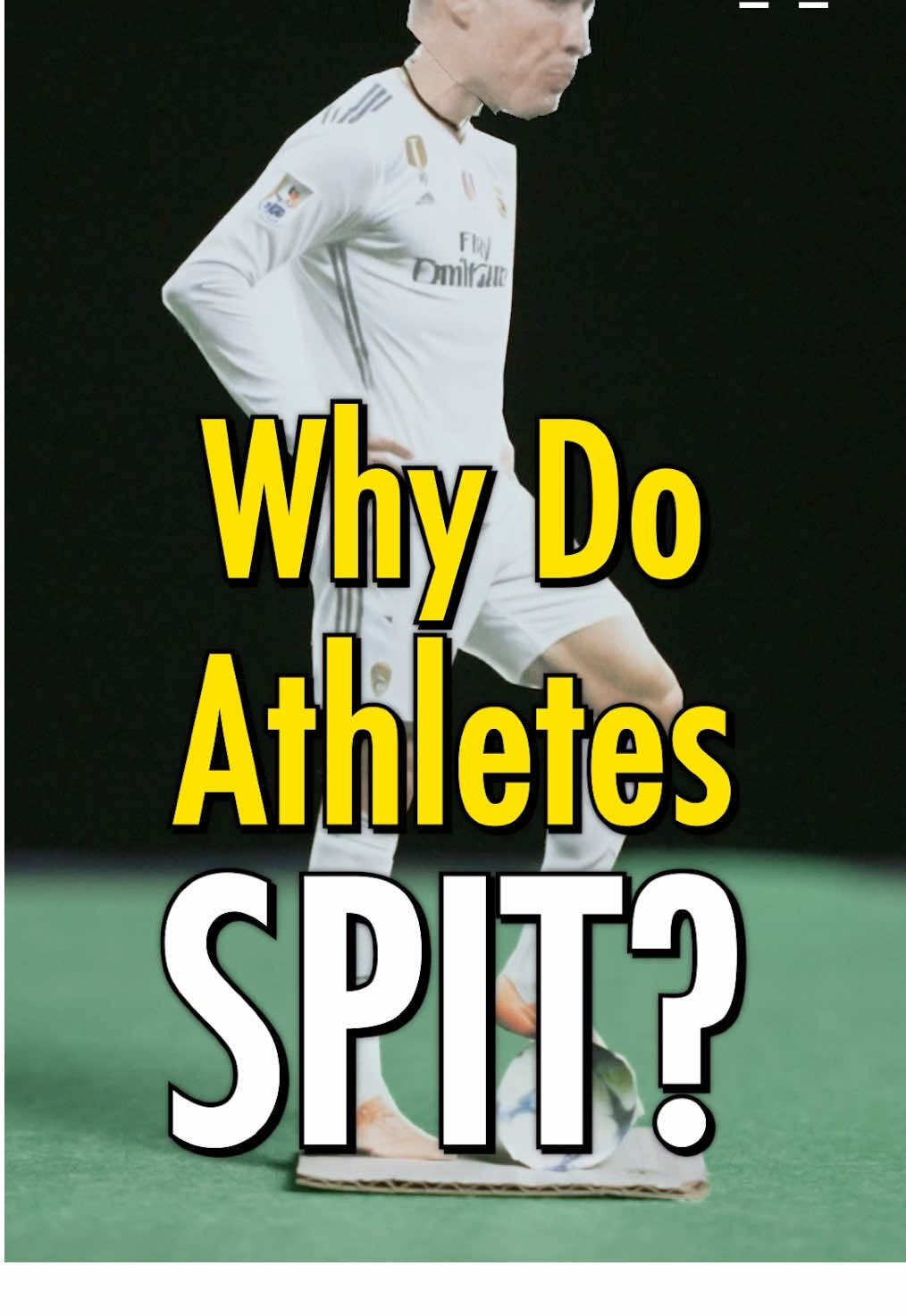 Why do athletes spit so much? 🤔 It might be a performance enhancer #nfl #NBA #cycling #sportsscience #football 