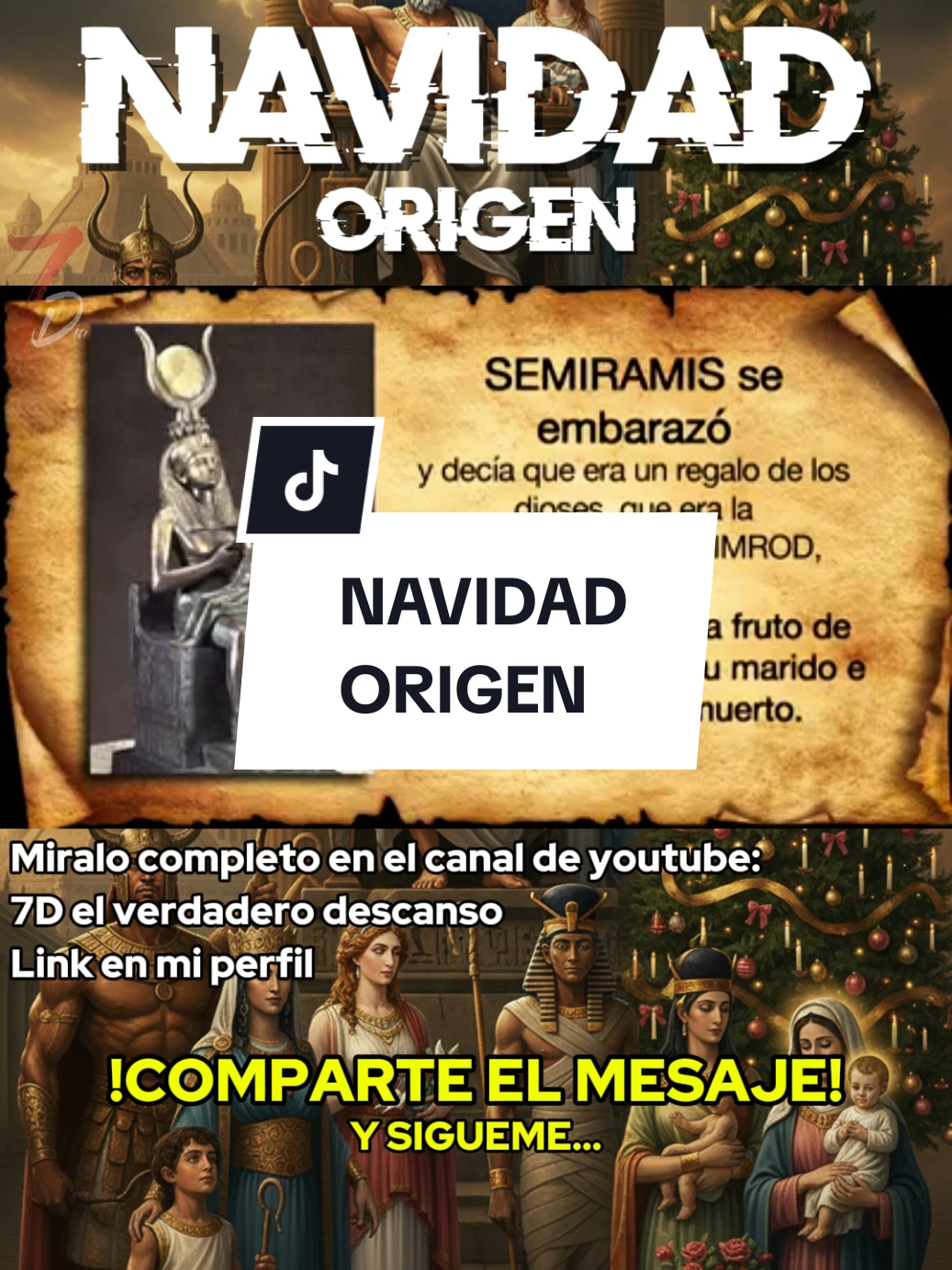 EL ORIGEN DE LA NAVIDAD! Algo de historia para entender las cosas de hoy, por algo en las escrituras dice 