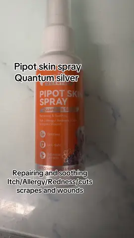 Pipot skin spray a must have for clumsy dogs or dogs with skin allergy’s🙃🐕@puainta_offical #spray #luna #dogsoftiktok 