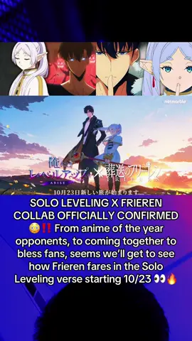 It’s so peak #sololeveling #frierenbeyondjourneysend #sousounofrieren #frieren #sungjinwoo 