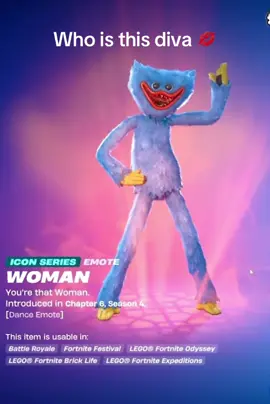 HUGGY WUGGY SKIN! #fortnite #humor #fortnitemares #poppyplaytime #huggywuggy 