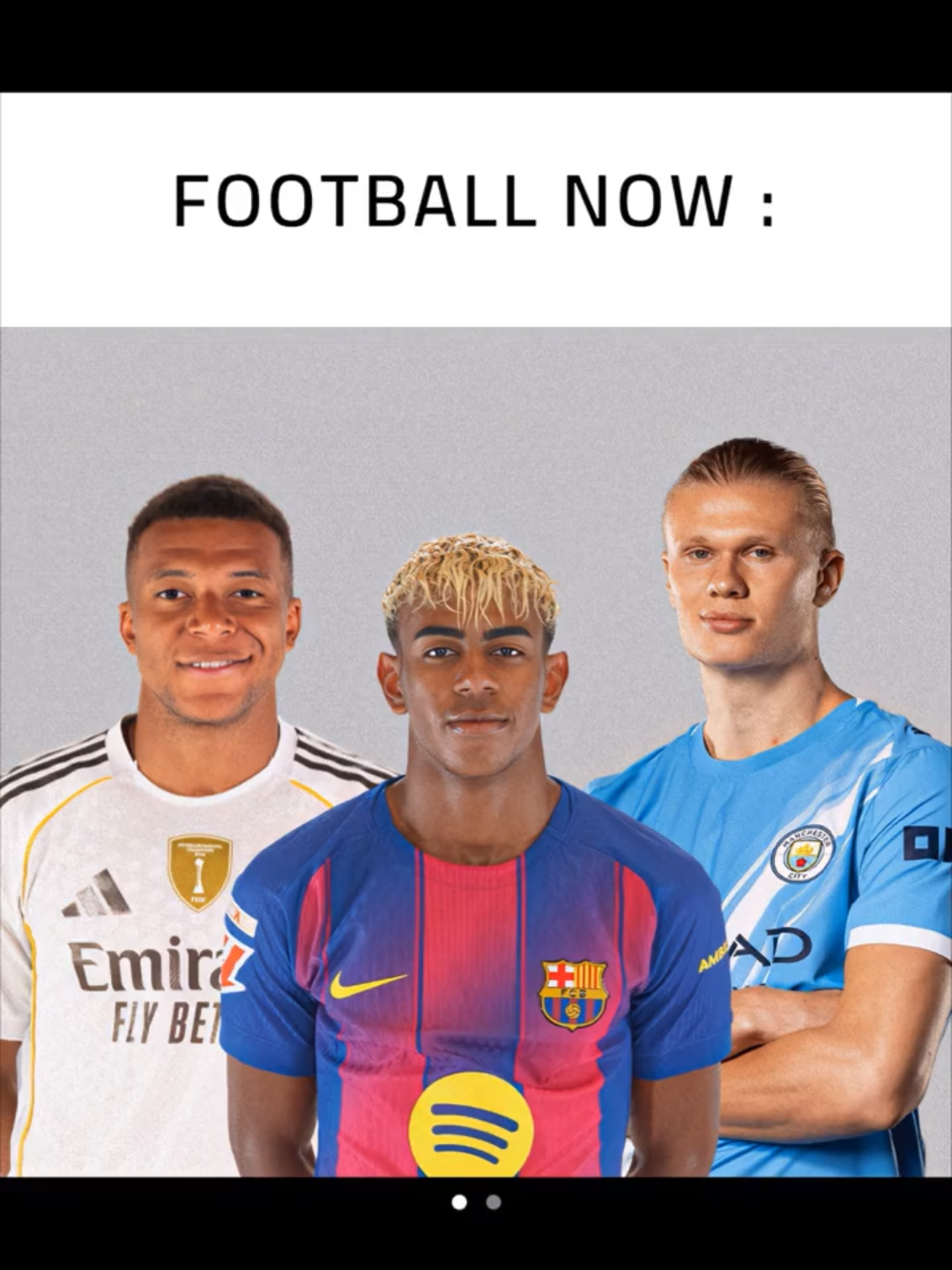 Old Days 🥀🥀 #messi #neymar #ronaldo #yamal #mbappe #fyp #viral #edit #halland