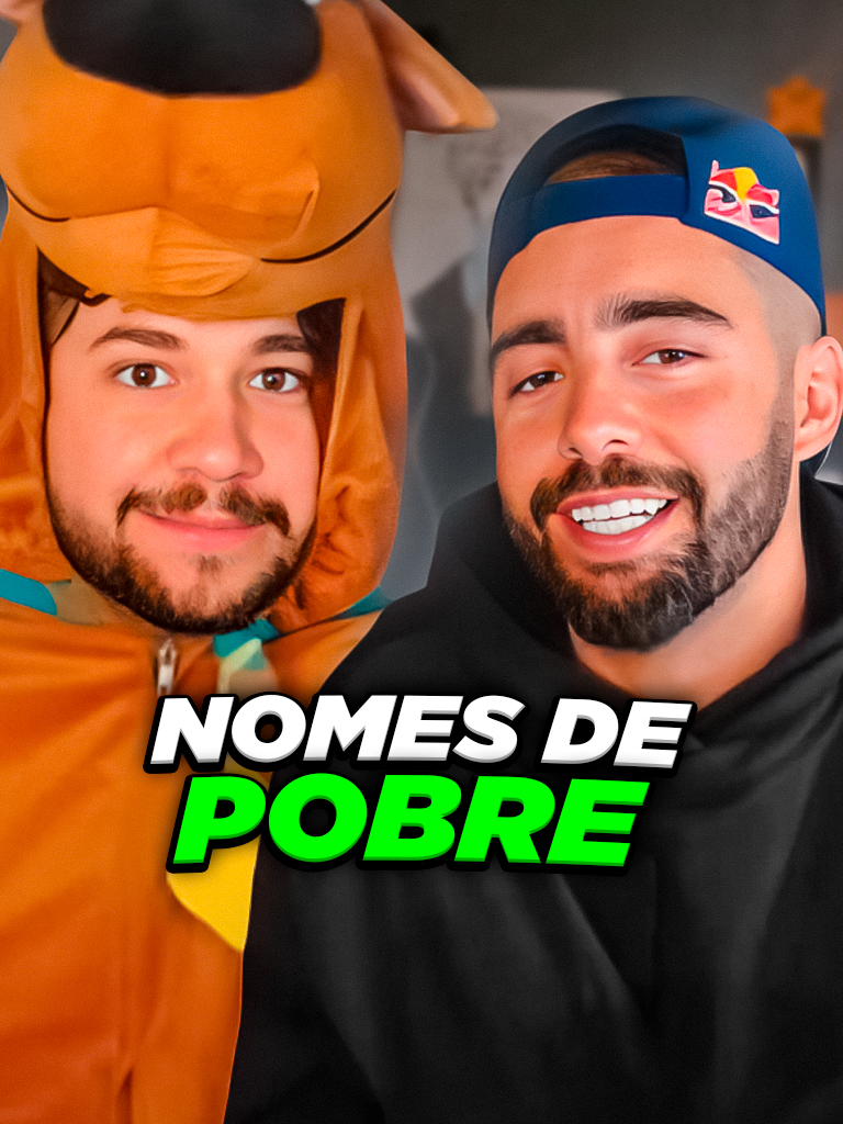 nomes de pobre... @pedroscooby @jotaherculano #livedobrino #humor