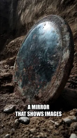 An ancient mirror discovered in China reflects glowing images even in total darkness—its origin and purpose remain unknown. #shorts​ #mystery​ #ancient​ #History​ #discovery