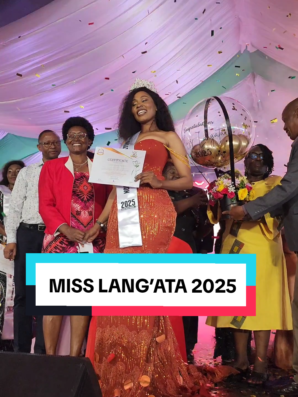 Meet the new Miss Lang’ata 2025, crowned today at the Lang’ata Women’s Prison Beauty Pageant.