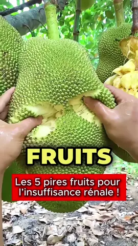 Les 5 pires fruits pour l’insuffisance rénale ! #santé #santénaturelle #france
