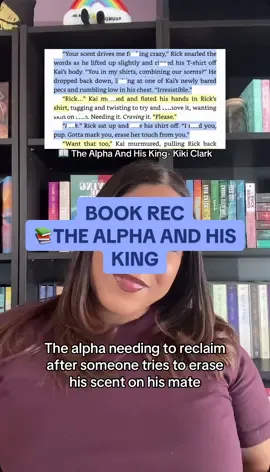 📖 The Alpha And His King- Kiki Clark #booktokromance #mmromance #mmromancebooks #romancebookrecs #paranormalromance  romancereads, mmbooktok, mmbooks, mmromancereads, mmromancerecs, fated mates, paranormal romance book, shifter romance, age gap romance, romancerecs, found family trope 