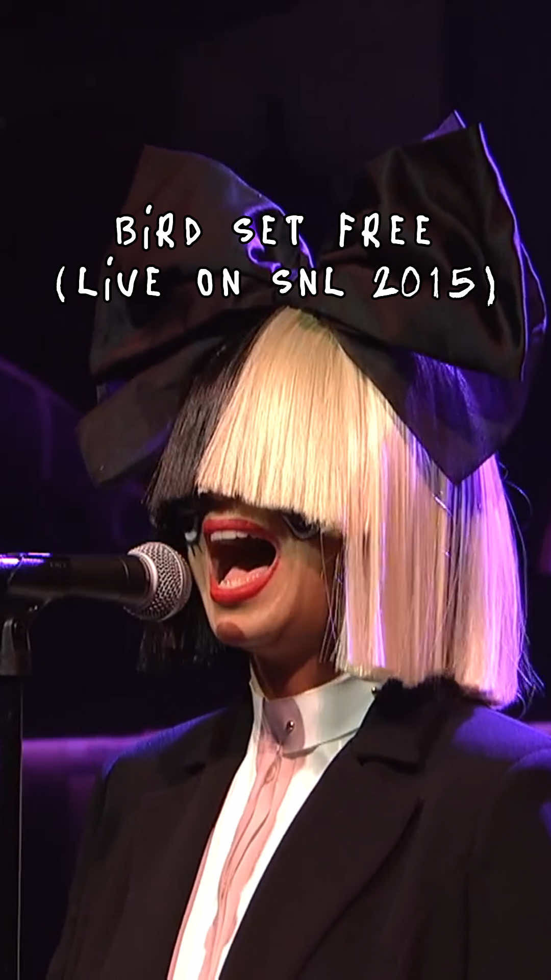 Can you believe it's almost been 10 years since Sia's last @Saturday Night Live - SNL performance? 🎬 - Team Sia