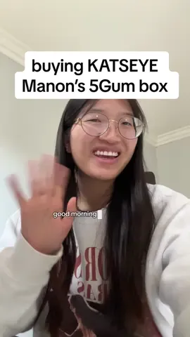 @Alexz  ⬅️ this is the Sophia 5Gum unboxing i saw!! | #KATSEYE #EYEKON #KATSEYEx5Gum #5Gum #KATSEYE_Manon