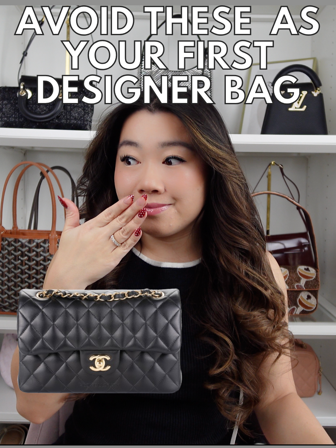 unpopular opinion but you shouldnt get a chanel classic flap as your first designer handbag... #chanel #firstdesignerbag #designerbags #handbagreview #fallfashion