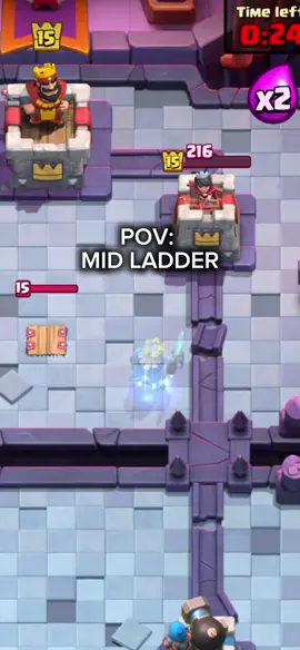 MID LADDER CLASH ROYALE 😂 #clashroyale 