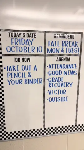 How many days do yall get for fall break? Our students get 2 and teachers get 1!🤨 #handwriting #writing #whiteboard #font #teacher 