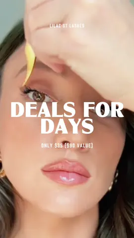 the Fall Deals For You Days campaign ends October 11th 🍂✨ Get them now before they sell out! @Lilac St. 🤍 #lilacst #lashextensions #diylashextensions #diylashes #lilacstlashes 